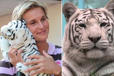 Bára Špotáková má v Liberci tygří jmenovkyni