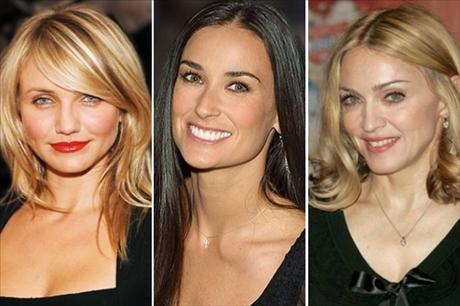 Demi Moore, Madonna, Cameron Diaz