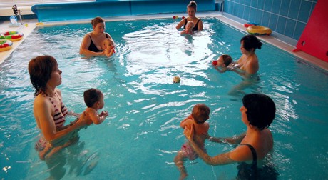 plavání dětí