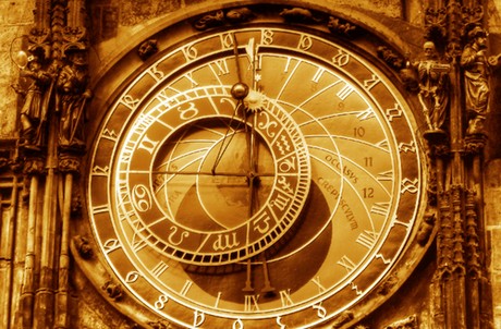 orloj, slunce