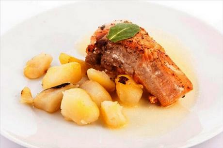 Grilovan� steak z lososa